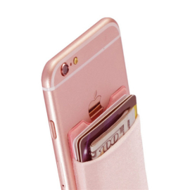 Wholesale Elastic Stretch Lycra Adhesive Wallet Cell Phone ID Credit Card Holder