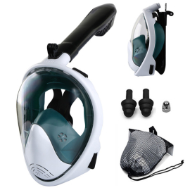 anti frog full face snorkel mask