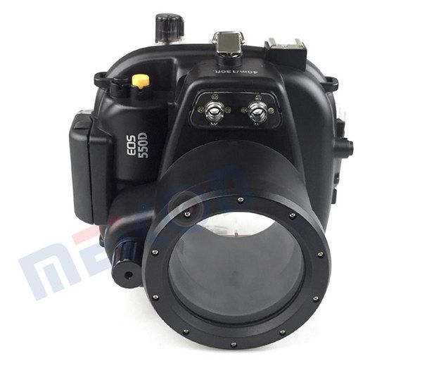 40m meikon canon 550d t2i underwater housing waterproof case 18 55