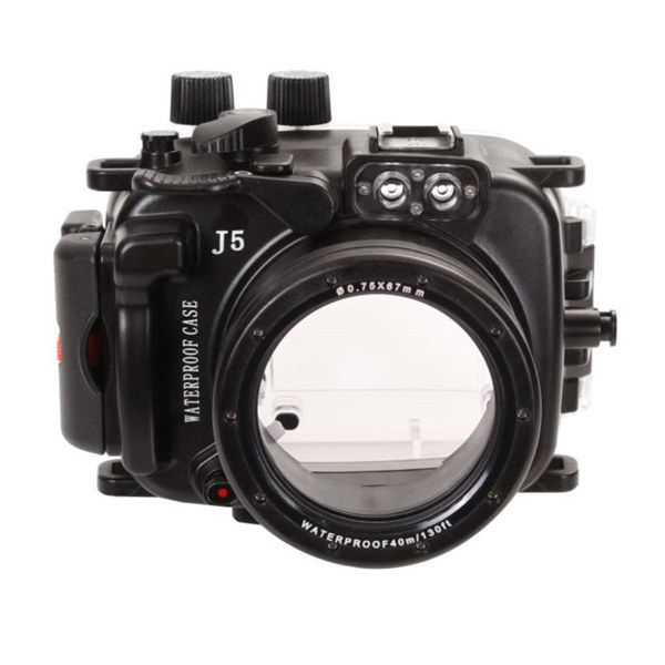 40m Meikon Nikon 1 J5 Underwater Housing Waterproof Case