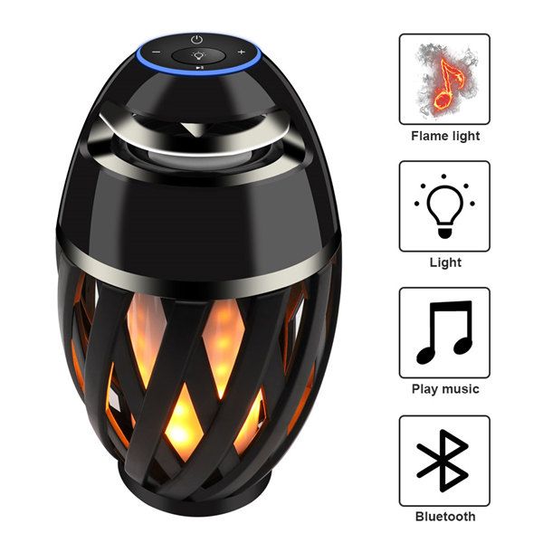 Wholesale Led Flame Speaker Bluetooth Portable Outdoor Portable Stereo ...