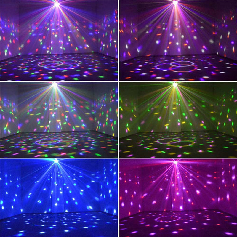 YouOKLight RGB Bluetooth LED Disco Ball Light DJ Stage Lighting