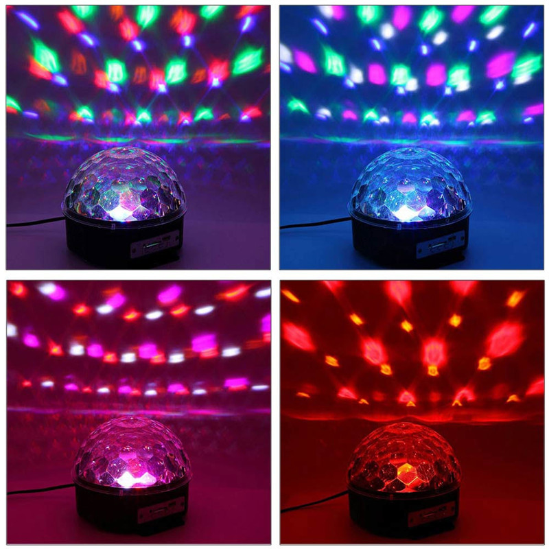 YouOKLight RGB Bluetooth LED Disco Ball Light DJ Stage Lighting