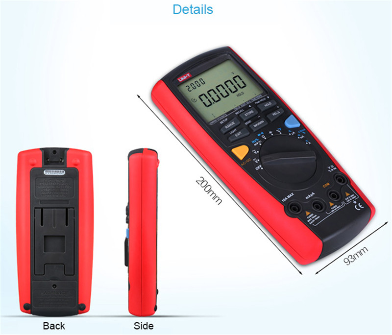 UNI-T UT71A LCD Digital Multimeter Handhold Test Device