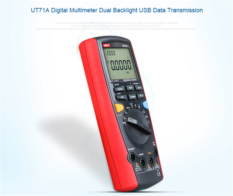 UNI-T UT71A LCD Digital Multimeter Handhold Test Device