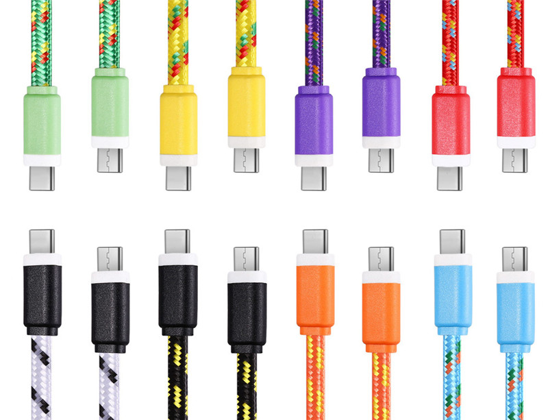 3M Type C to Type C Nylon Braided Type-C Charge Data Transfer Cable