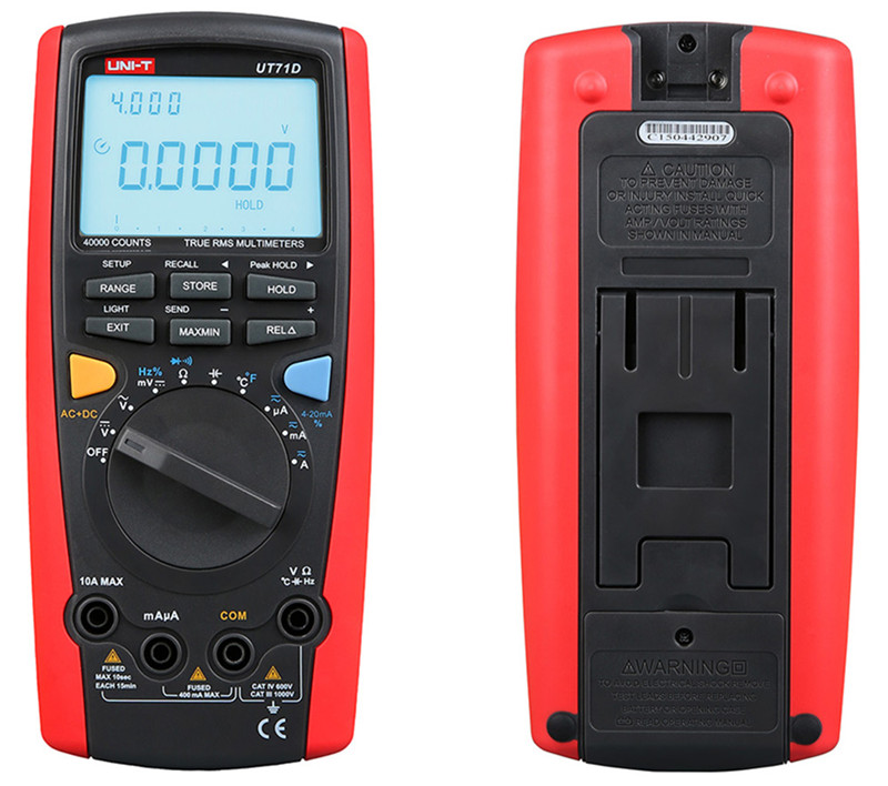 UNI-T UT71E Smart Digital Multimeter Measuring / Analyzing Tool