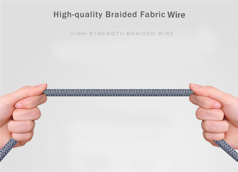 Awei CL - 982 1M Universal Nylon Braided Micro USB Data Wire Awei CL - 982 1M Universal Nylon Braided Micro USB Data Wire