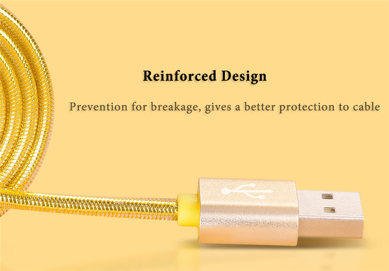 HOCO UPL12 2.4A Metal Texture Breathing Light Braided Cable iPhone 1.2m HOCO UPL12 2.4A Metal Texture Breathing Light Braided Cable iPhone 2M