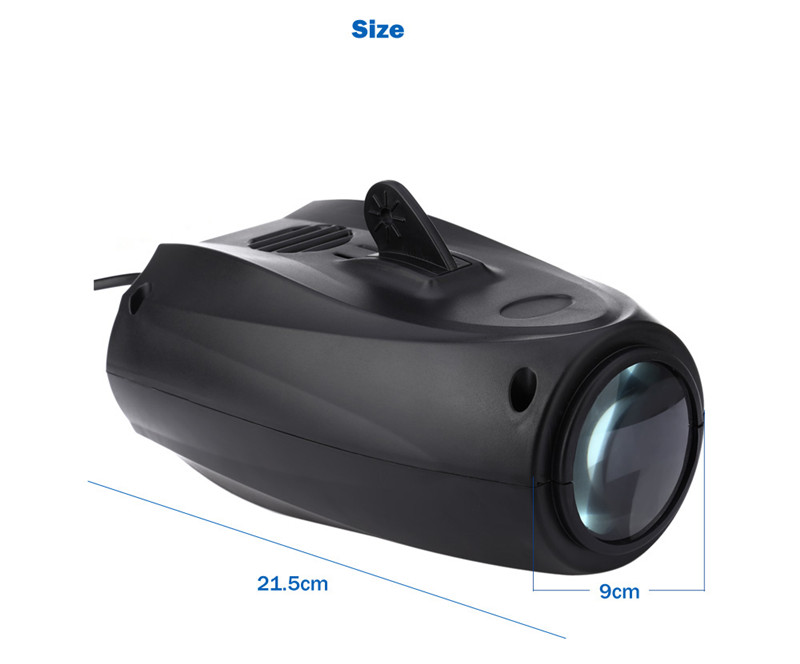 10W 64 LEDs RGBW stage light auto voice-activated projector lighting