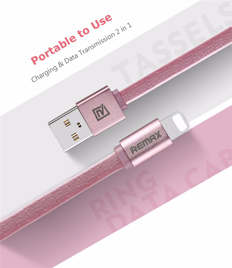 REMAX 8 Pin Tassels 3A Charging Data Transmission Cable iPhone REMAX 8 Pin Tassels 3A Charging Data Transmission Cable iPhone