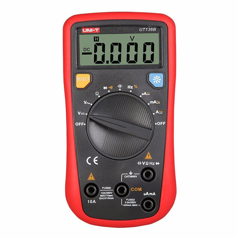 UNI - T UT136B Auto Range Digital Multimeter Palm Tool