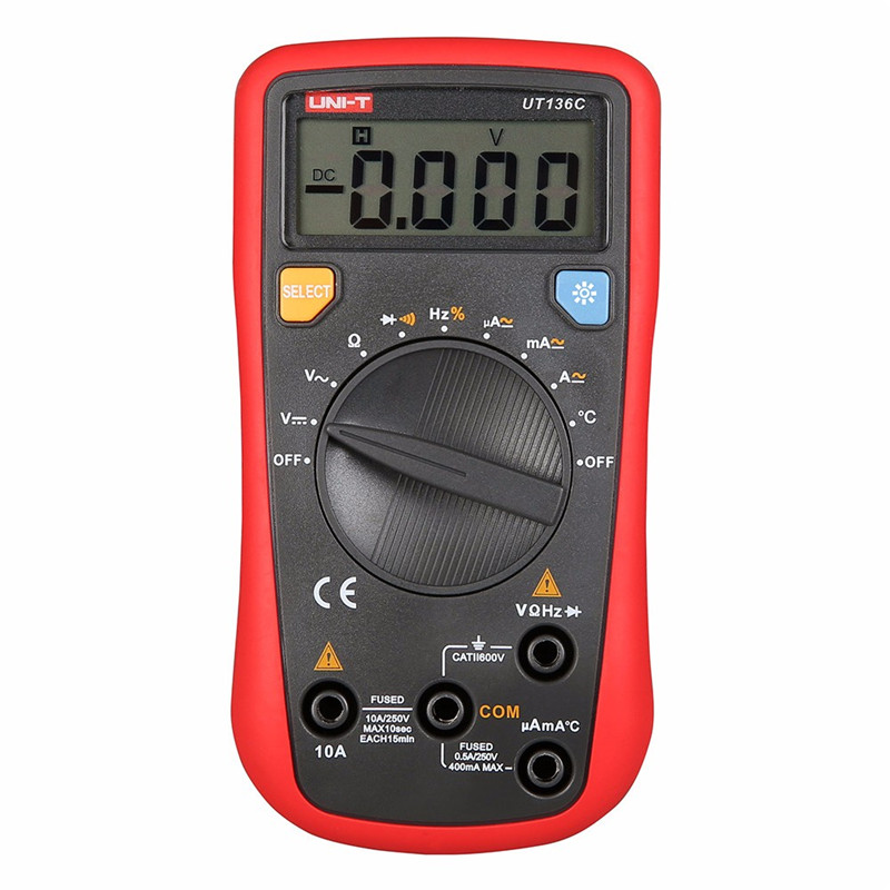 UNI - T UT136C Auto Range Digital Multimeter Palm Tool