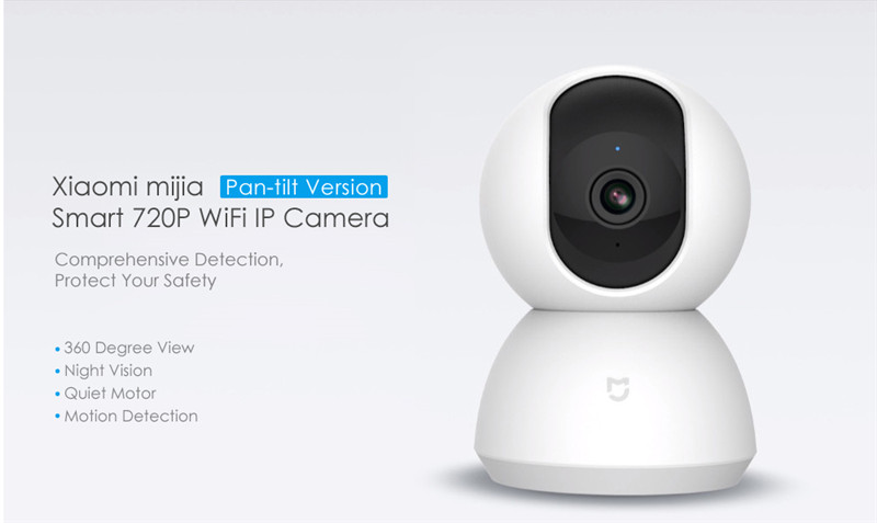 Xiaomi mijia Smart 720P WiFi IP Camera Pan-tilt Night Version Xiaomi mijia Smart 720P WiFi IP Camera Pan-tilt Night Version