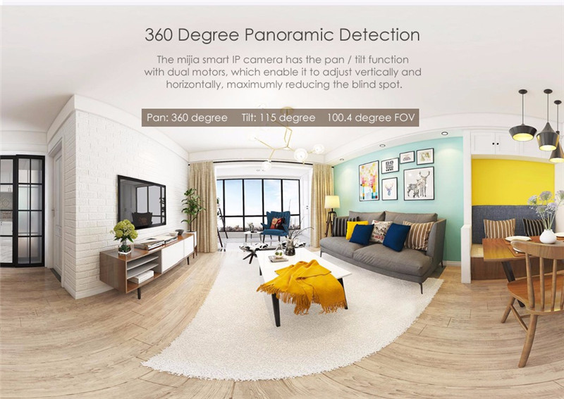Xiaomi mijia Smart 720P WiFi IP Camera Pan-tilt Night Version Xiaomi mijia Smart 720P WiFi IP Camera Pan-tilt Night Version