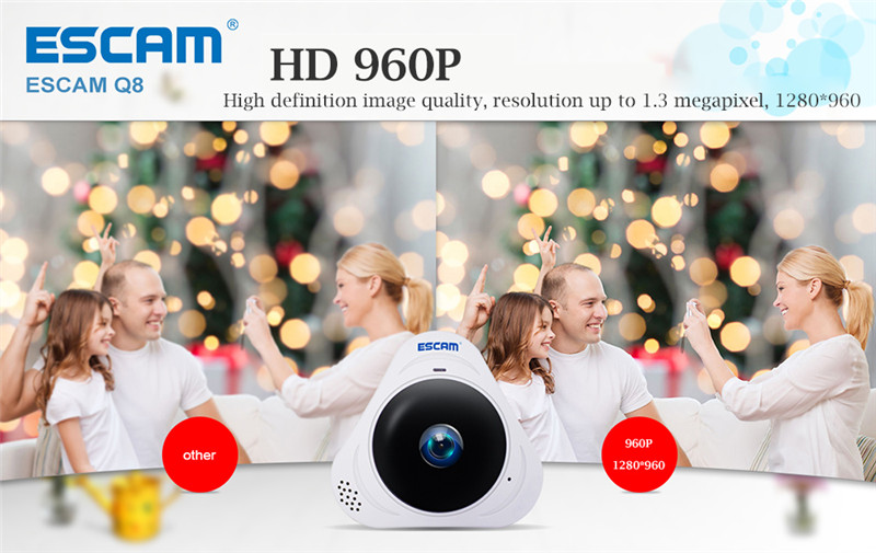 SP022 HD 960P Wireless WiFi IP Indoor Security Camera