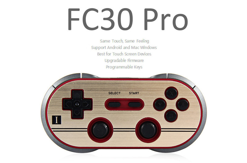 8Bitdo FC30 Pro Bluetooth Gamepad Game Controller Switch Android Mac