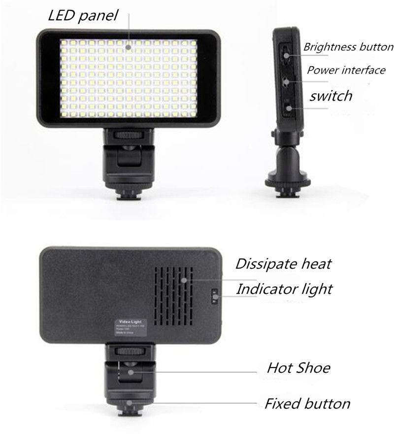 Photography Portable Camera Shooting Lamp For LED-VL011-150