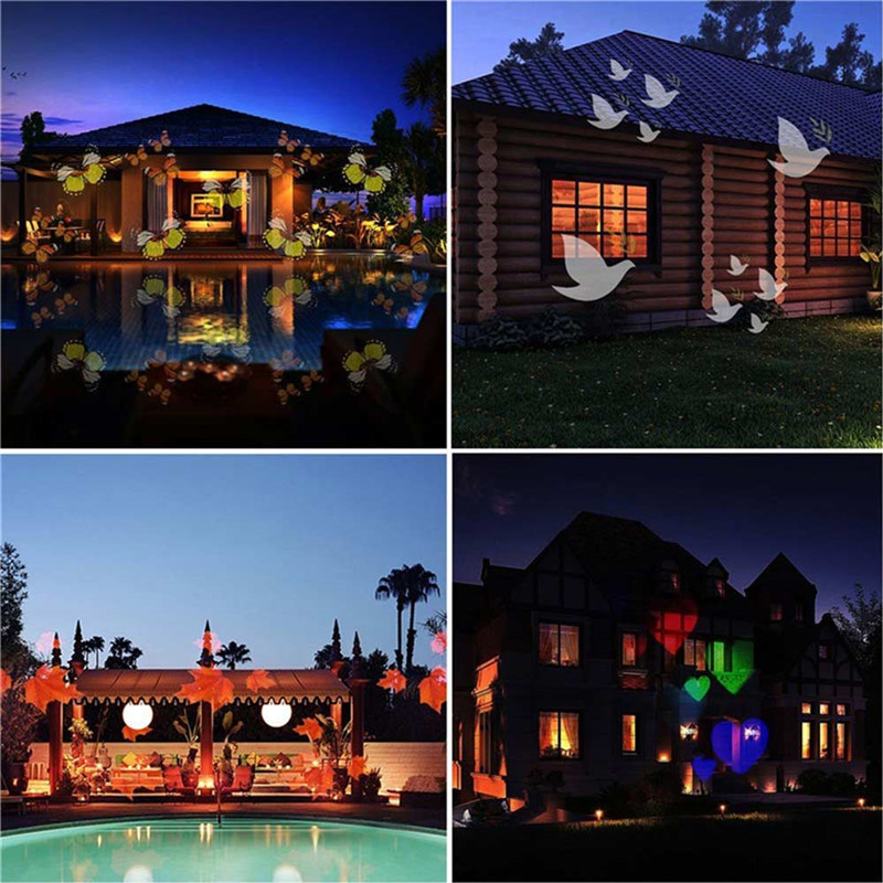 YouOKLight 6W 12 Types Multi-color Christmas Laser Snowflake LED Projector 100 - 240V YouOKLight 6W 12 Types Multi-color Christmas Laser Snowflake LED Projector 100 - 240V