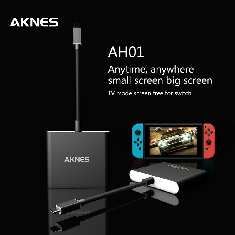 AKNES AH01 Type-C to HDMI Adapter for Switch