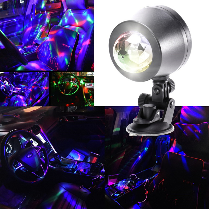 U'King ZQ-B223 6W RGBWPY LED pattern projector lamp effect lighting