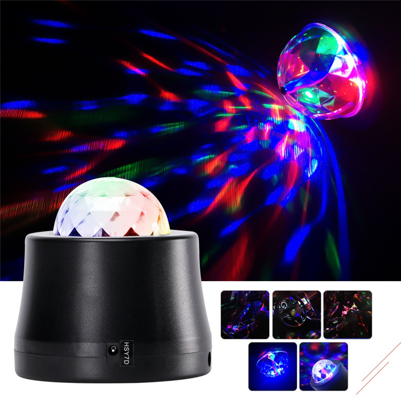 U'King ZQ-B223 6W RGBWPY LED pattern projector lamp effect lighting