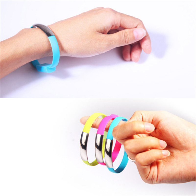 Mini Micro USB Bracelet Charger Cord for Type-C Devices