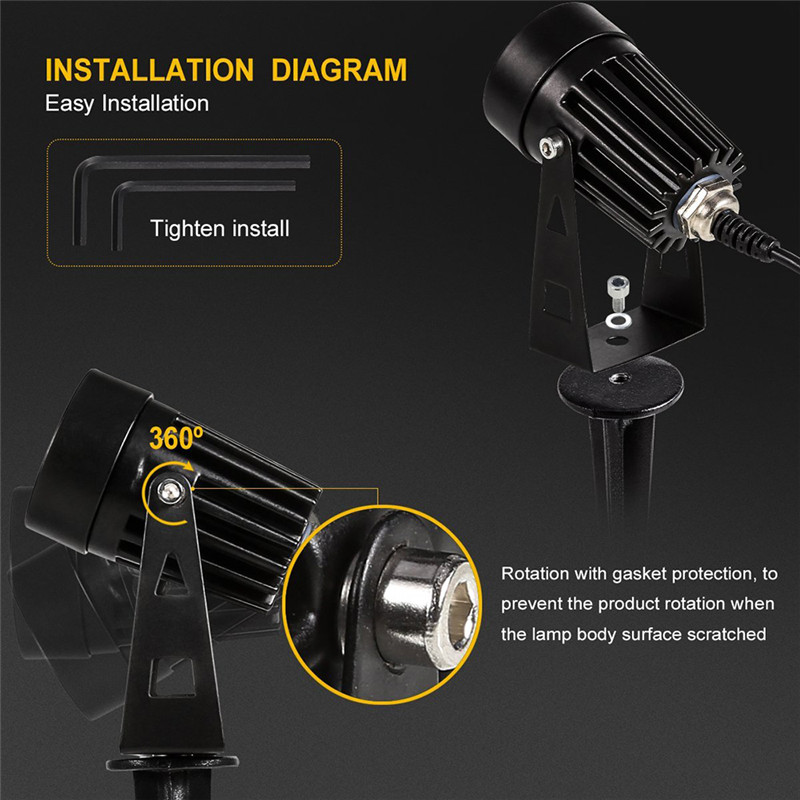 outdoor waterproof LED landscape lights LED garden lights outdoor waterproof LED landscape lights LED garden lights