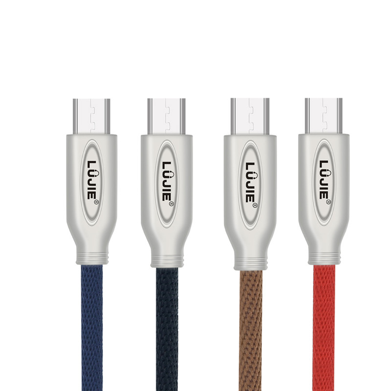 LUJIE Micro USB Cable Zinc Alloy Shell Charging Cables 1M LUJIE Micro USB Cable Zinc Alloy Shell Charging Cables 1M