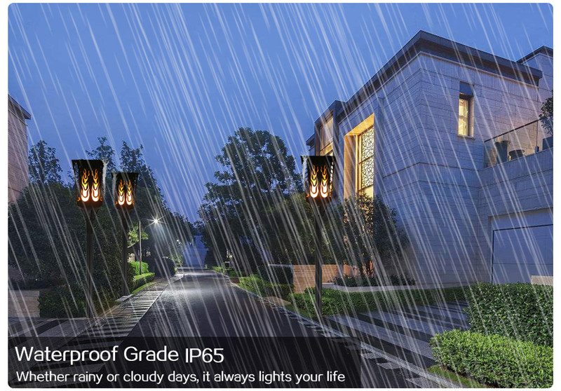 solar light path flame lamp landscape decoration lighting solar light path flame lamp landscape decoration lighting