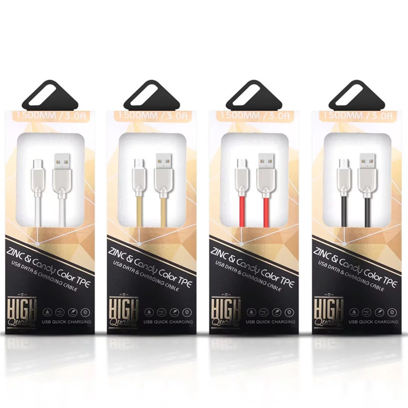 1.5M Data Sync Fast Charging Cable Samsung Zinc Alloy Spring Cord 1.5M Data Sync Fast Charging Cable Samsung Zinc Alloy Spring Cord