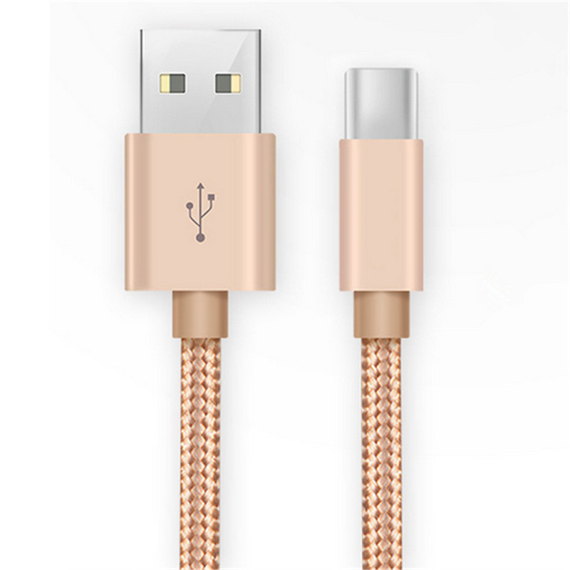 Type C Cable USB C Cable Nylon Braided Fast Charger Sync Cord