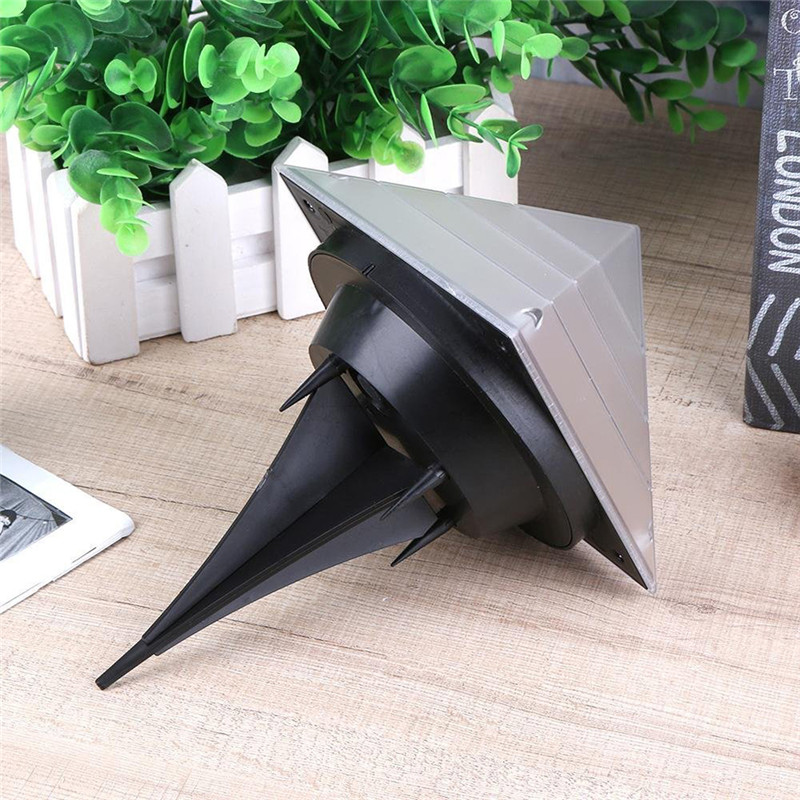 sensor dolar ground lights pyramid shaped outdoor garden lamp