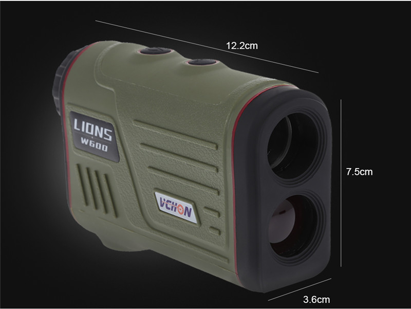multifunction 6X laser range finder golf hunting rangefinder