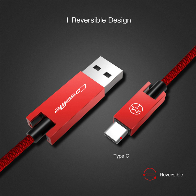 CaseMe USB Type C Cable Fabric Braided Fast Charging Cord CaseMe USB Type C Cable Fabric Braided Fast Charging Cord