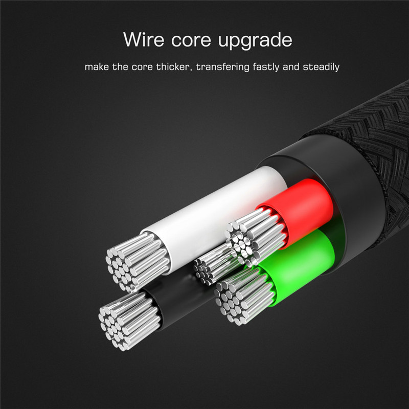  CaseMe USB Type C Cable Fabric Braided Fast Charging Cord