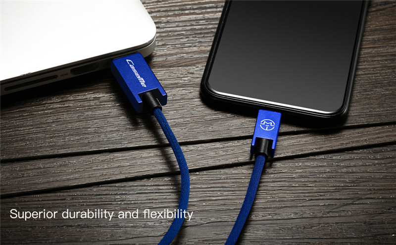 CaseMe USB Type C Cable Fabric Braided Fast Charging Cord CaseMe USB Type C Cable Fabric Braided Fast Charging Cord