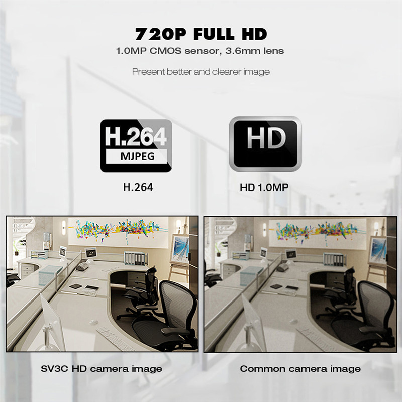 SV3C SV - B06W - 720P WiFi Camera Outdoor Security Surveillance CCTV SV3C SV - B06W - 720P WiFi Camera Outdoor Security Surveillance CCTV