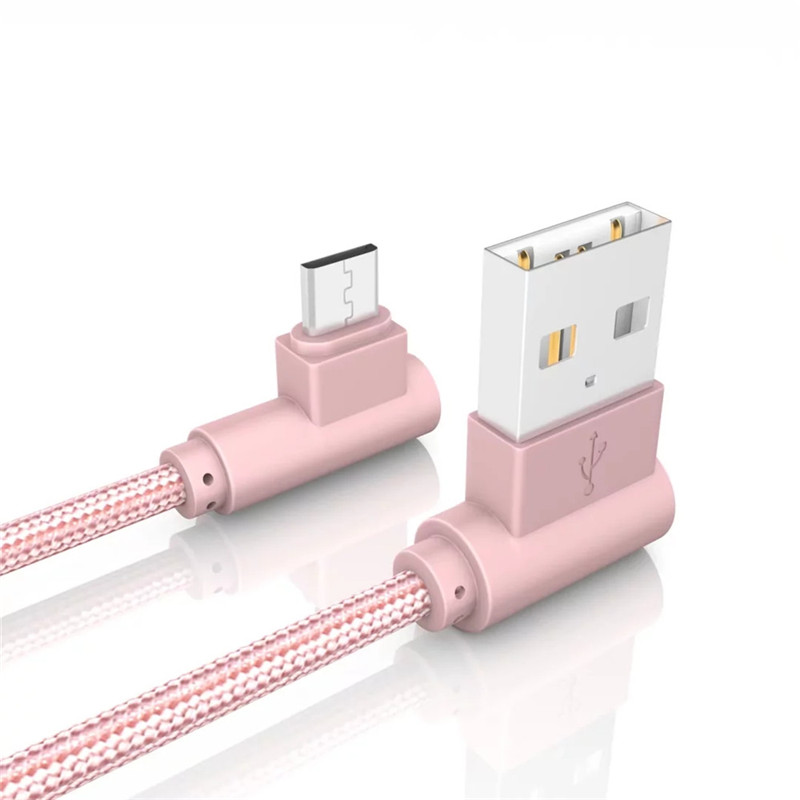 0.2M Phone Data Cable Fast Charge Bended USB Charging