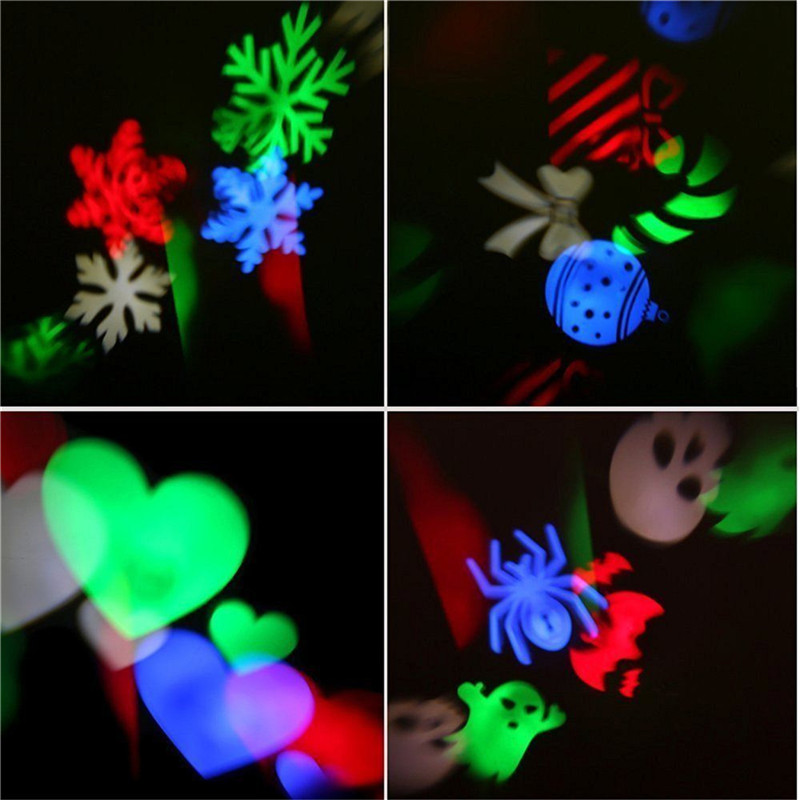 YWXLight NO waterproof LED projection lights snowflake christmas light