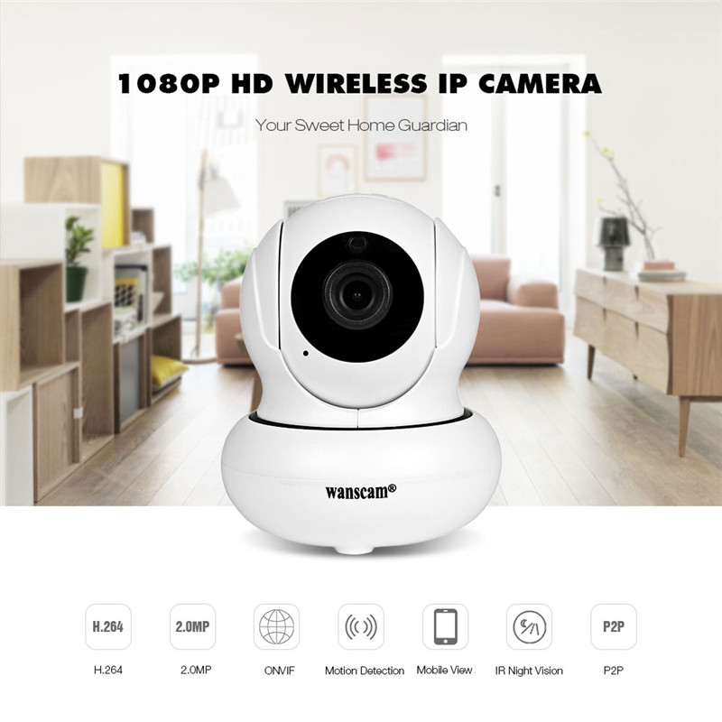 WANSCAM HW00211080P wifi IP camera indoor security CCTV night vision WANSCAM HW00211080P wifi IP camera indoor security CCTV night vision