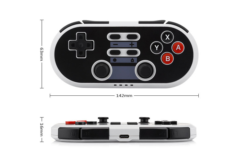 GP05 Classic Game Controller Wireless Mini Pad with Sleep Mode