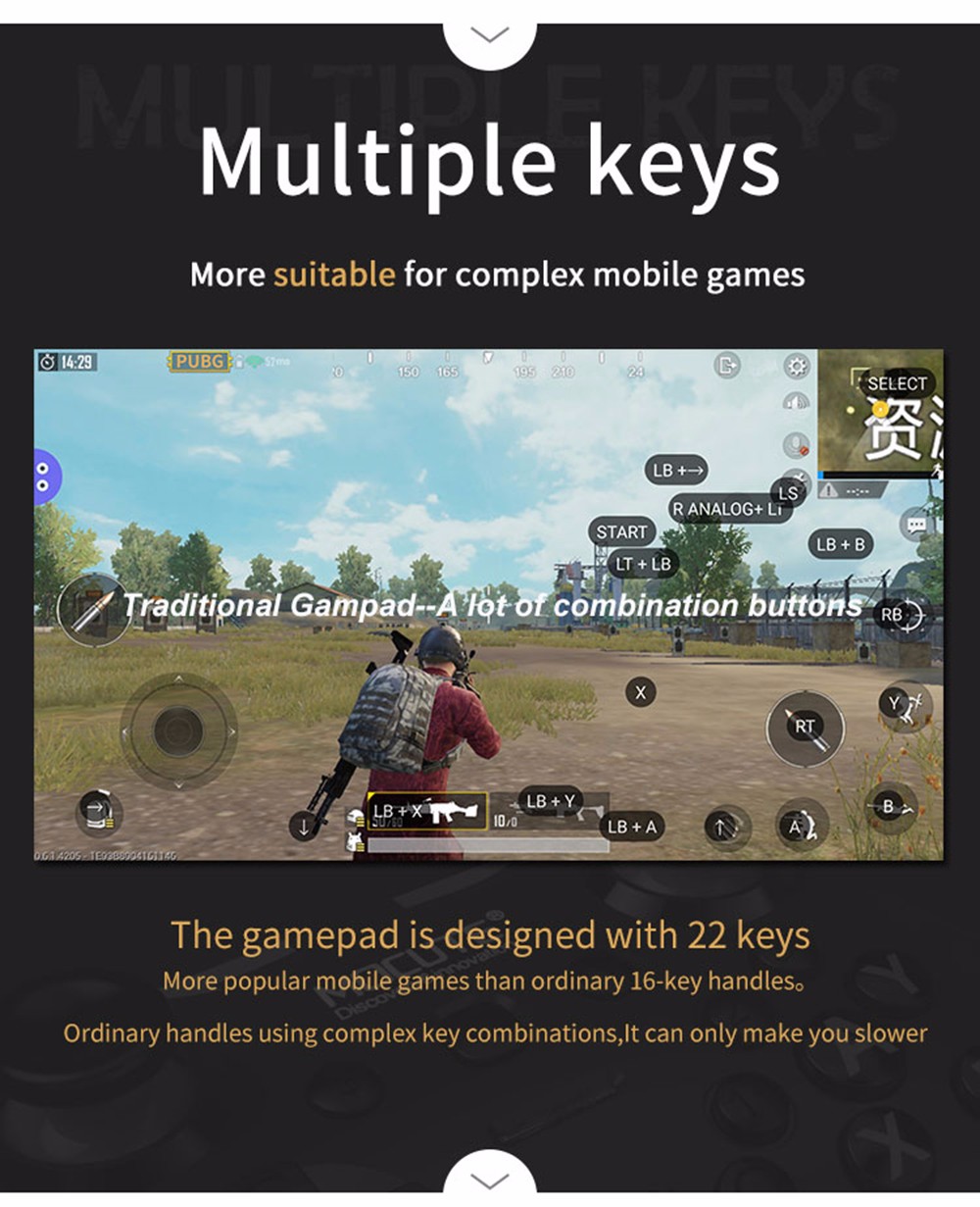 mocute 056 wireless bluetooth gamepad pubg controller joystick mocute 056 wireless bluetooth gamepad pubg controller joystick
