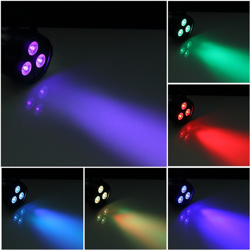 U King 15W 3 Led Par Light Rgb Purple Mixing Stage Effect Light U King 15W 3 Led Par Light Rgb Purple Mixing Stage Effect Light