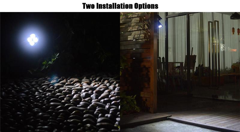 2PCS 4 LEDs Solar Powered Spotlight Outdoor Landscape Lighting 2PCS 4 LEDs Solar Powered Spotlight Outdoor Landscape Lighting