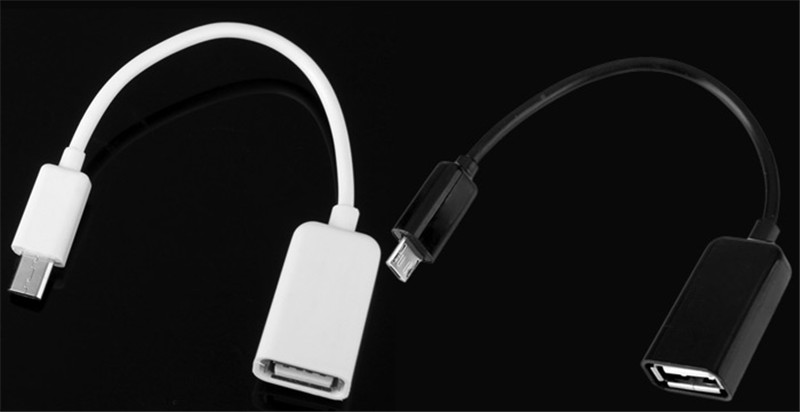 USB2.0 Female to Micro USB Male OTG Cable 16cm