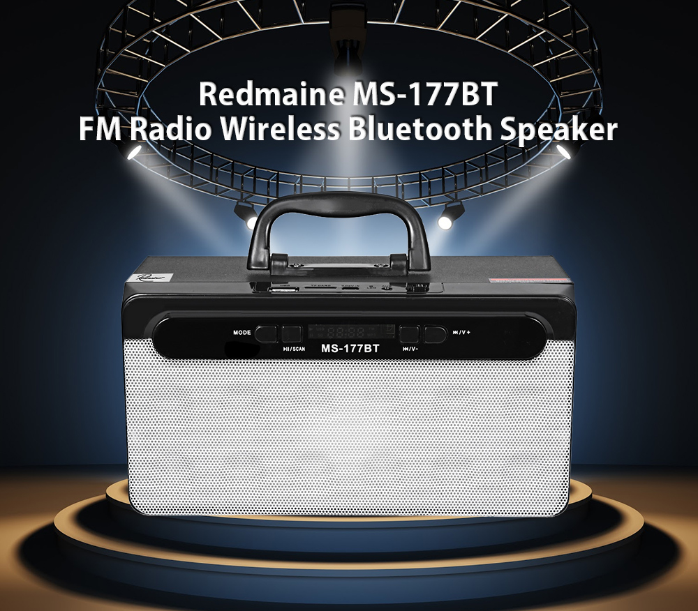wholesale Portable High Power Output Multimedia FM Radio Wireless Bluetooth Speaker