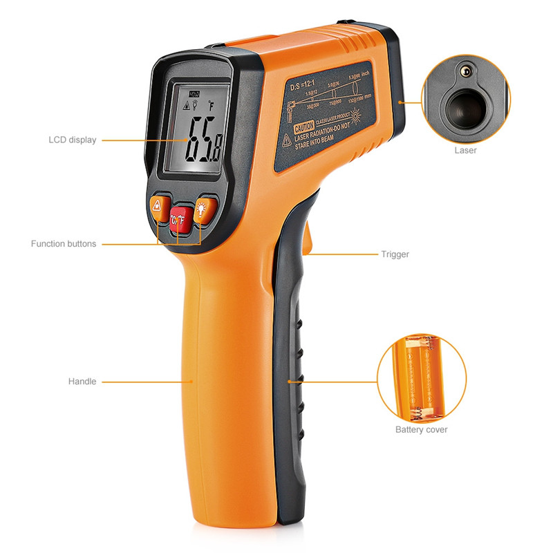 TN400 Non-contact Laser Infrared Thermometer