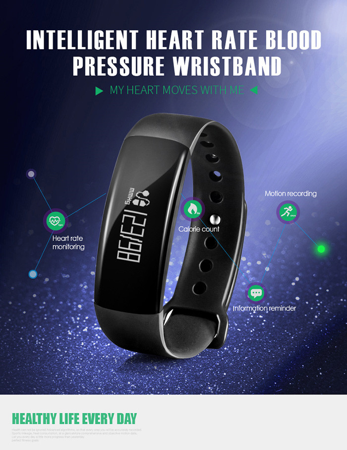 M88 IP67 Waterproof Smart Fitness Tracker Bluetooth 4.0 Android iOS Compatible