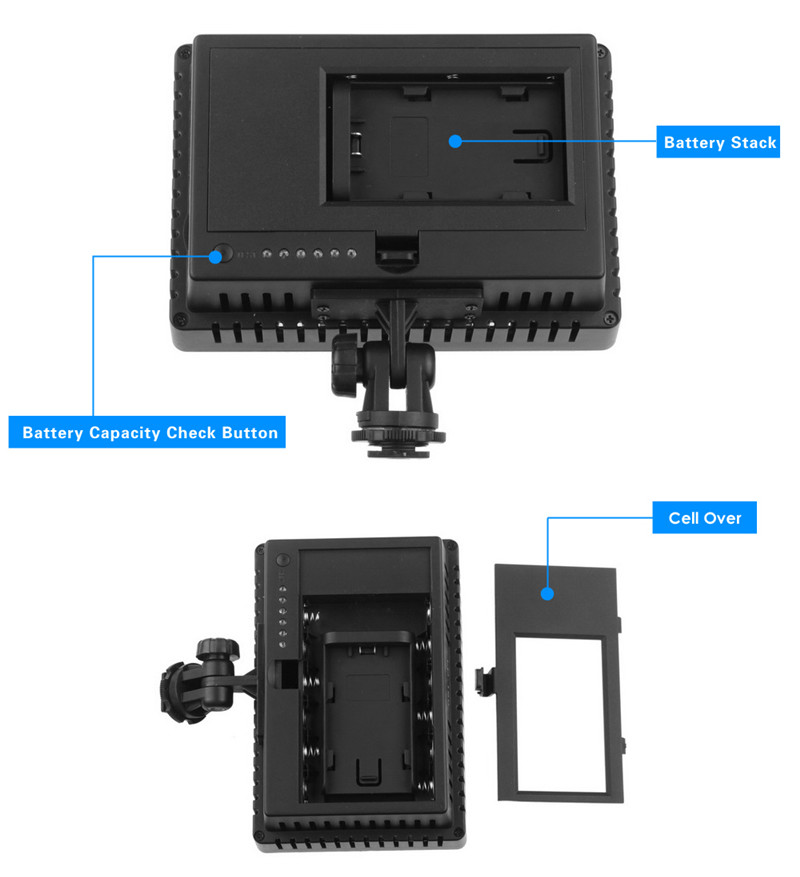 Lightdow Pro LD - 160 LED Video Lamp Light Lightdow Pro LD - 160 LED Video Lamp Light